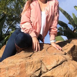 💗PINK BOMBER JACKET💗